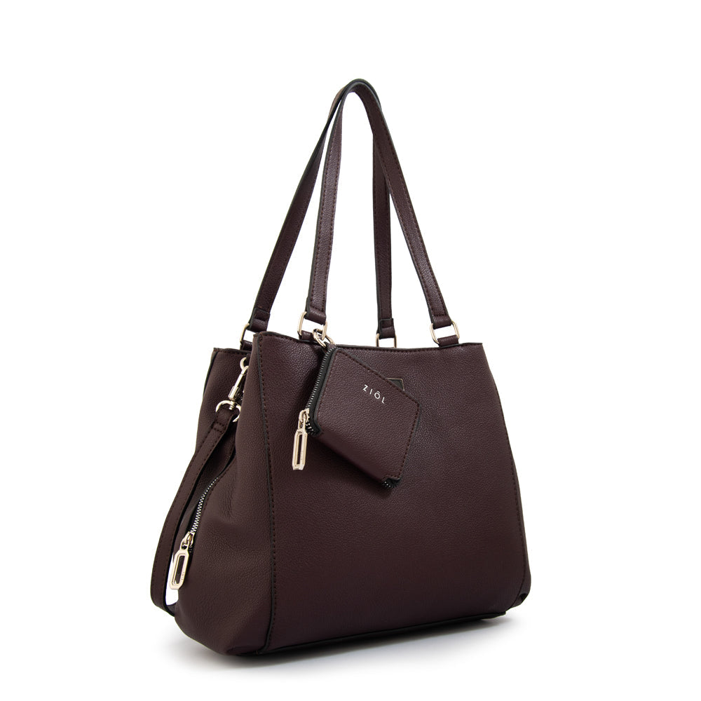 Cartera Dos Asas Susana Café