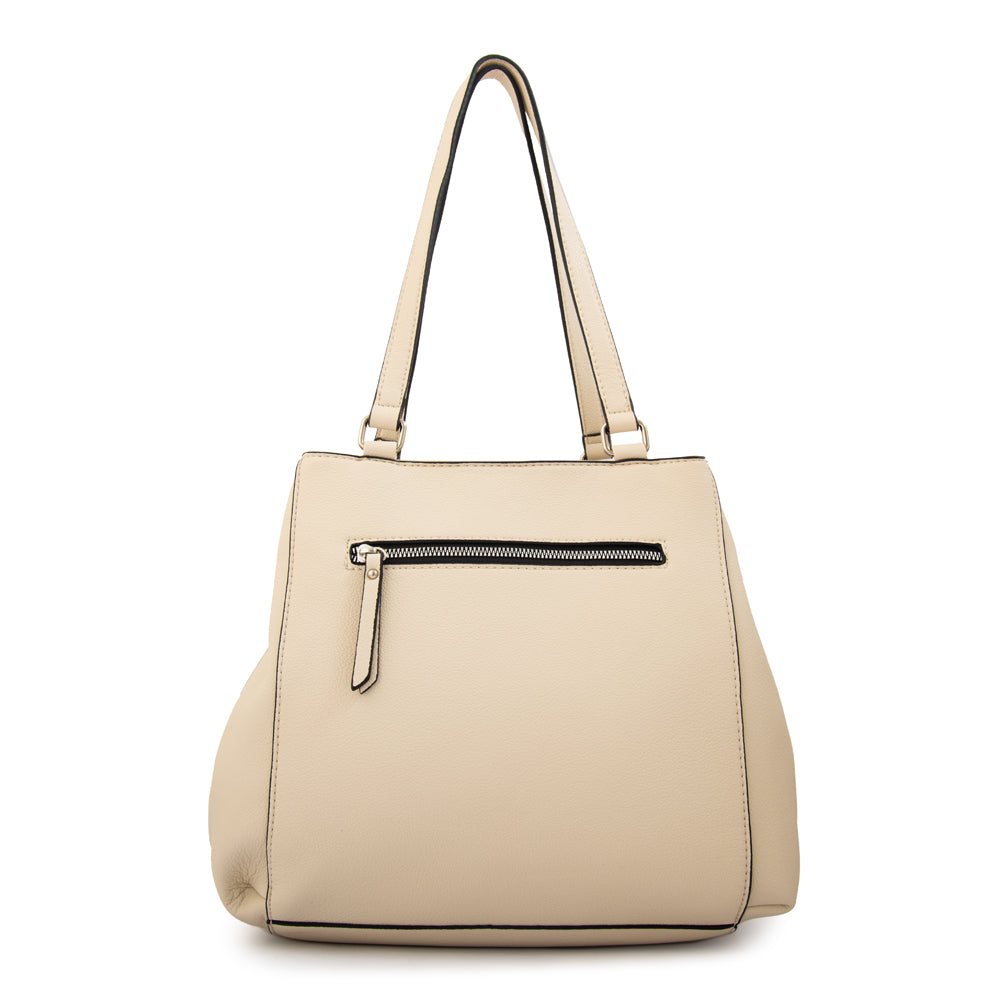 Cartera Dos Asas Susana Blanco Crudo