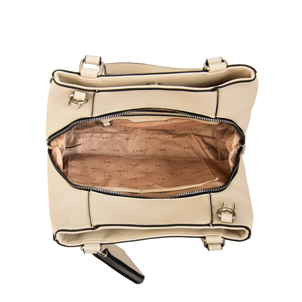 Cartera Dos Asas Susana Blanco Crudo