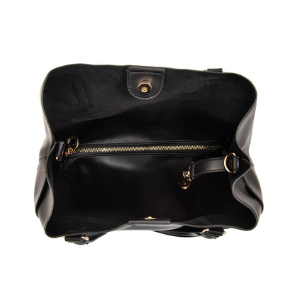 Cartera Dos Asas Siberia Negro