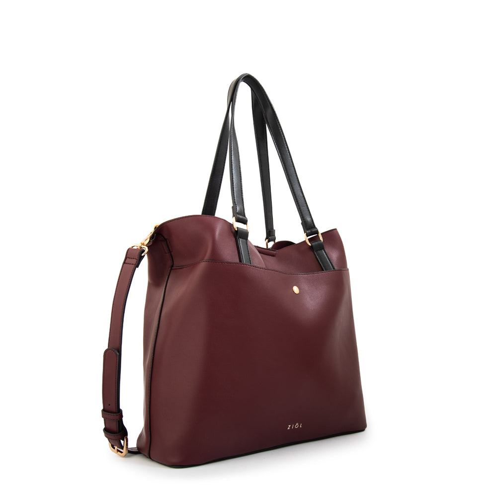 Cartera Dos Asas Siberia Burdeo
