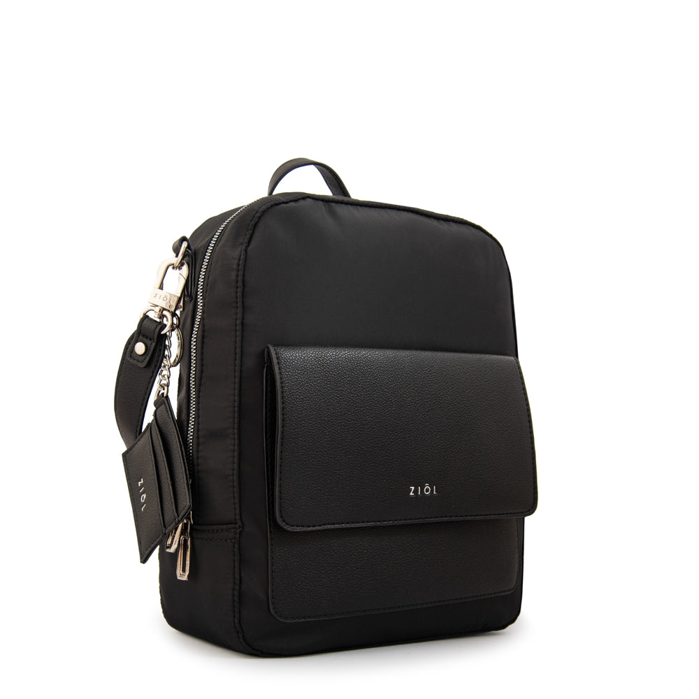 Mochila Michelle Nylon Negro