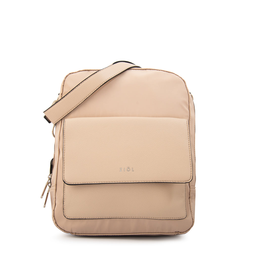 Mochila Michelle Nylon Beige