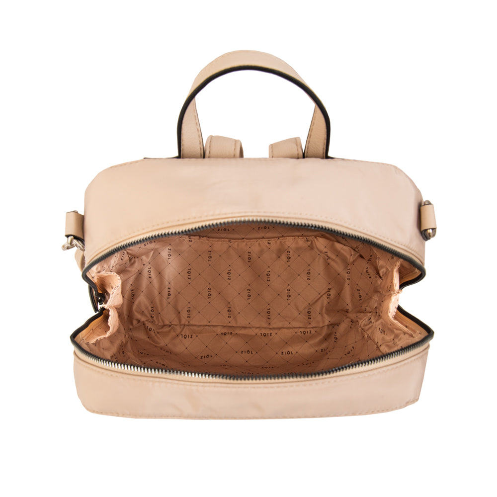 Mochila Michelle Nylon Beige