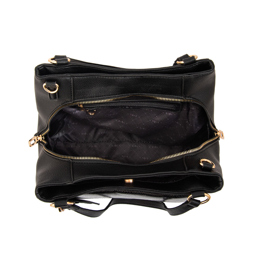 Cartera Dos Asas Michelle Negro