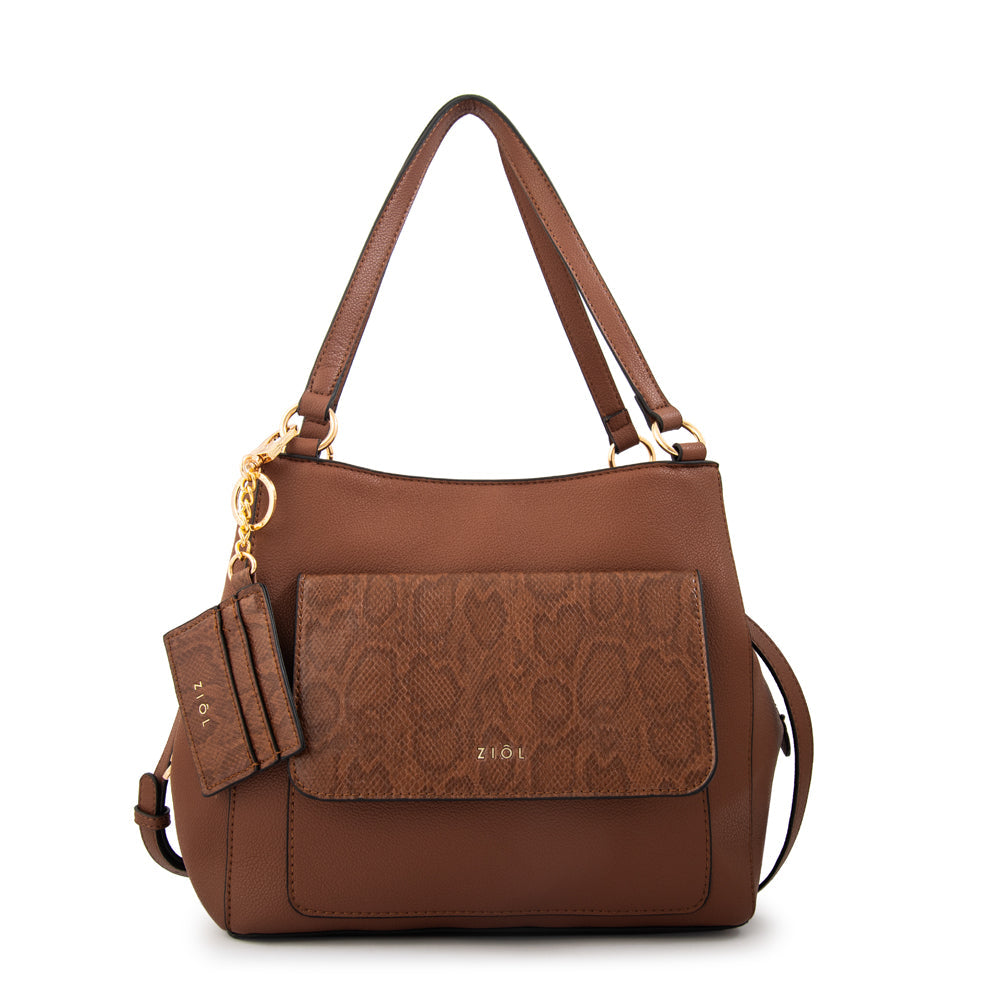 Cartera Dos Asas Michelle Café
