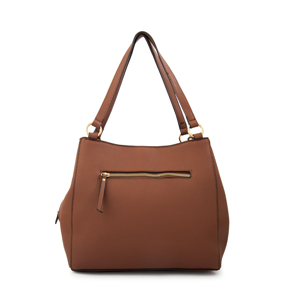 Cartera Dos Asas Michelle Café