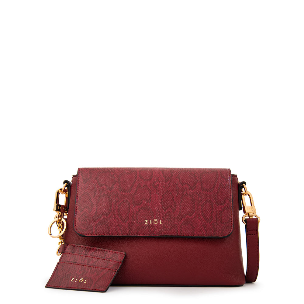 Crossbody Michelle Rojo