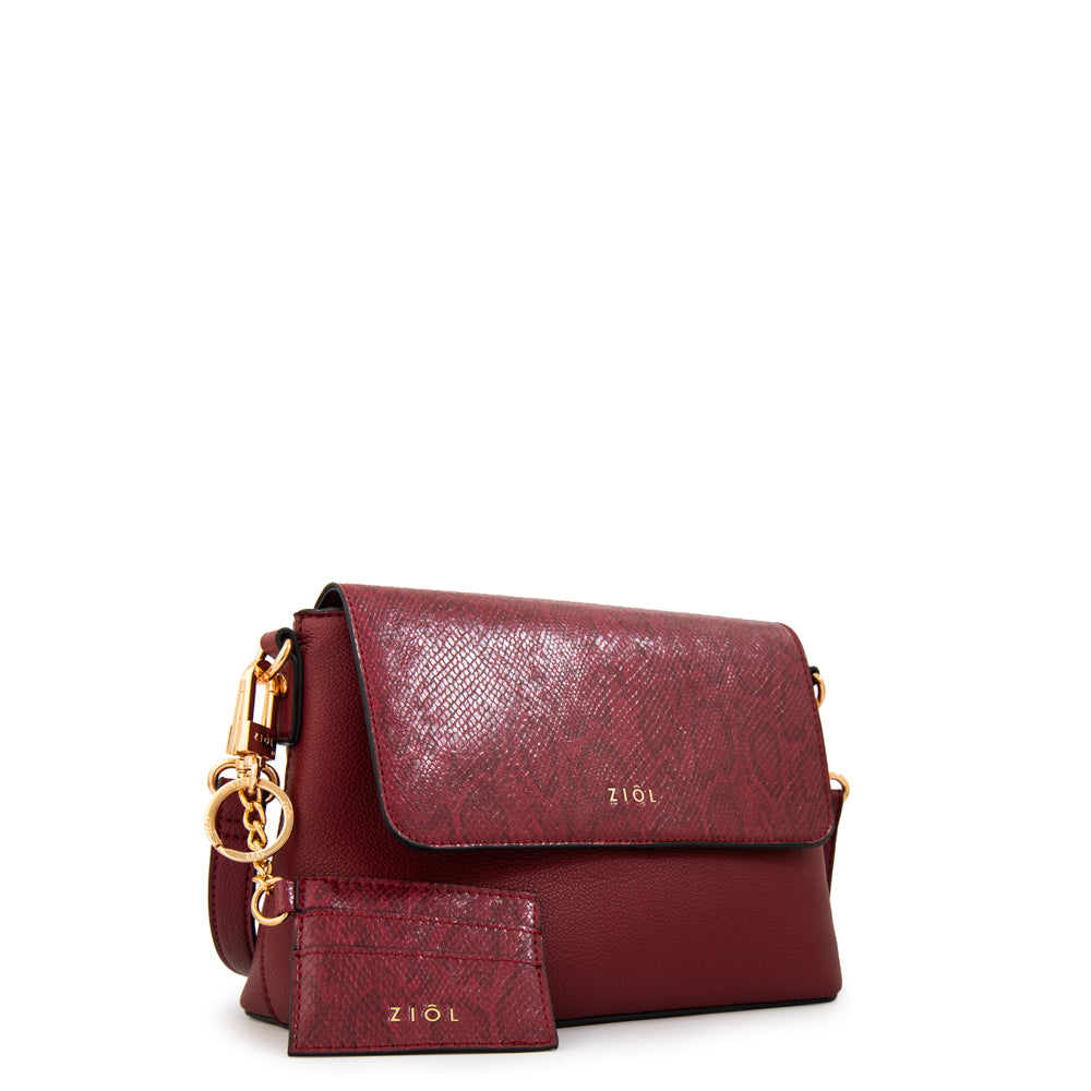 Crossbody Michelle Rojo