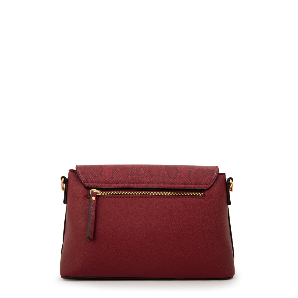 Crossbody Michelle Rojo