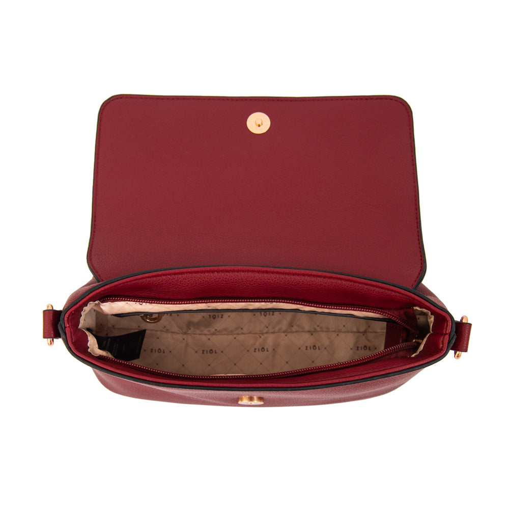 Crossbody Michelle Rojo