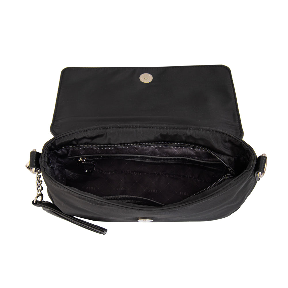 Crossbody Michelle Nylon Negro