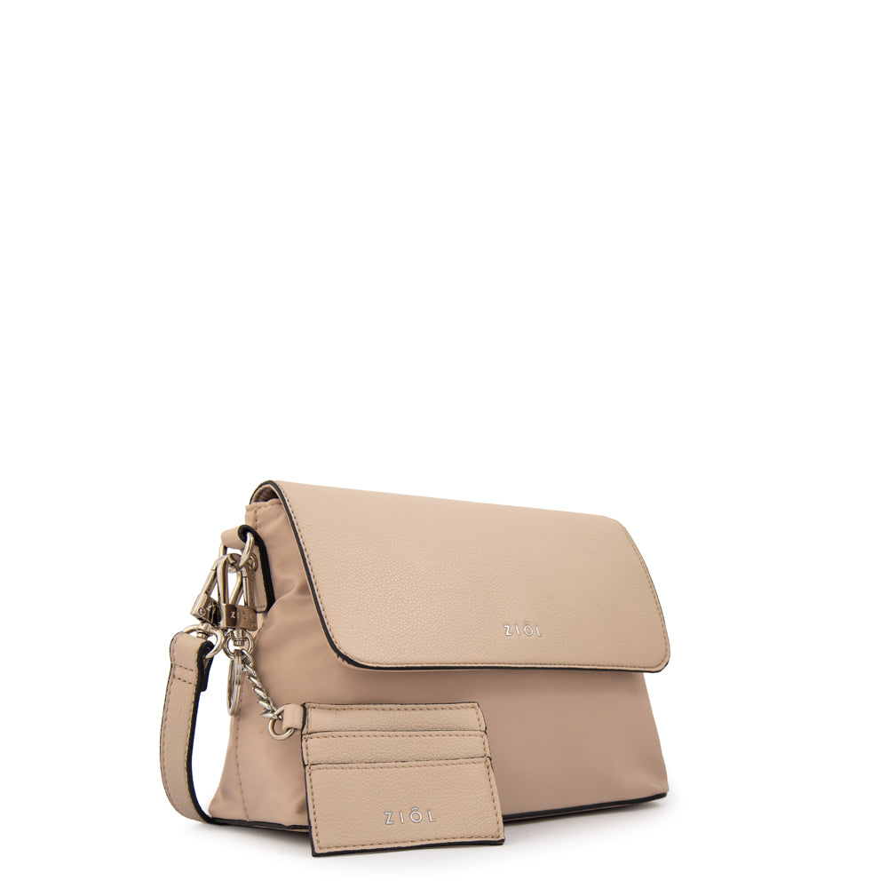 Crossbody Michelle Nylon Beige