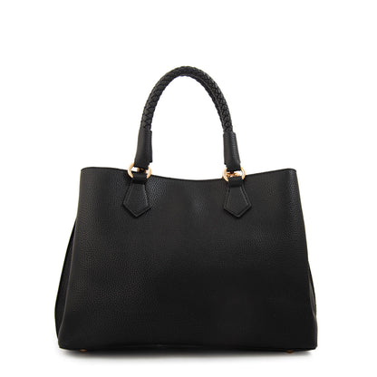 Cartera Dos Asas Bambina Negro
