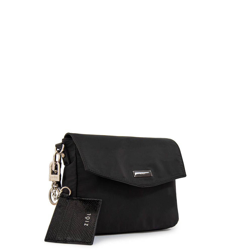 Crossbody Raquel Nylon Negro