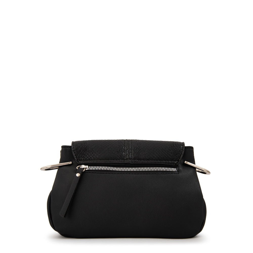 Crossbody Marcela Snake Negro