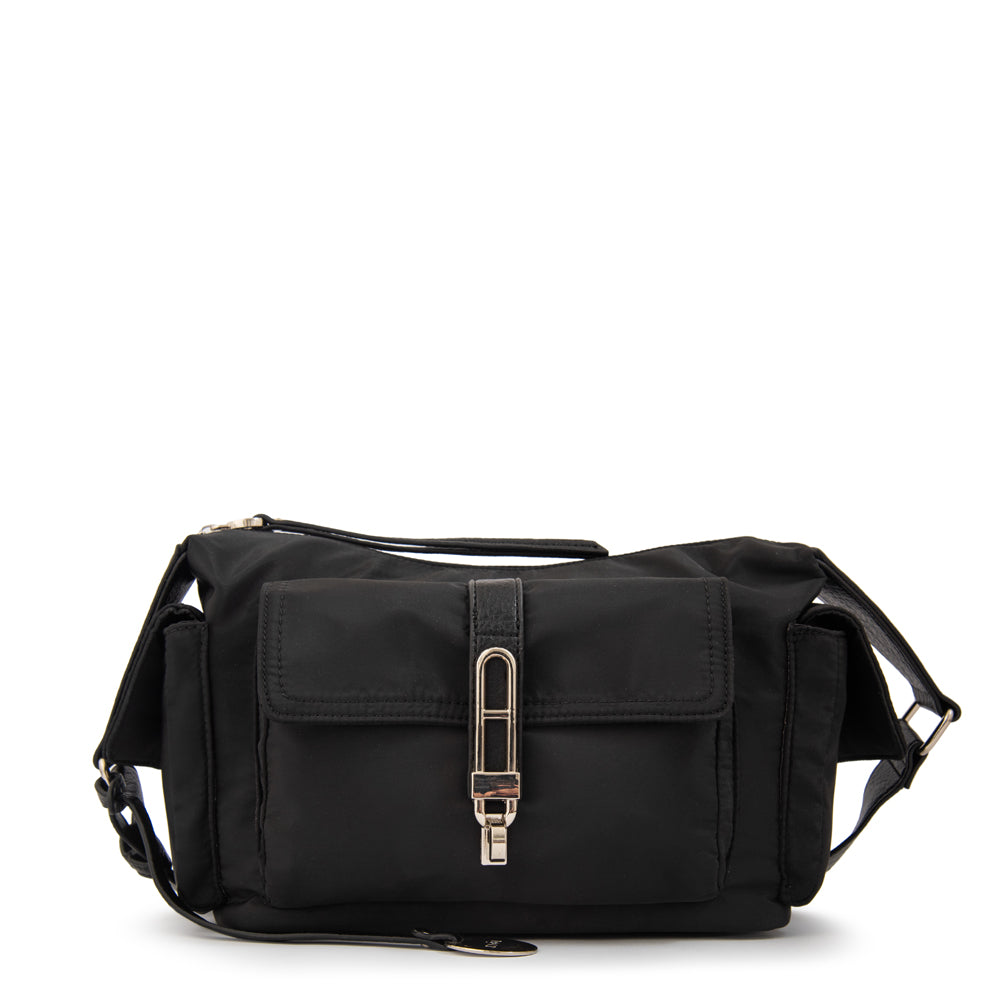 Crossbody Monserrat Nylon Negro