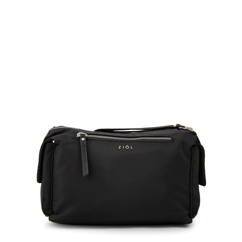 Crossbody Monserrat Nylon Negro
