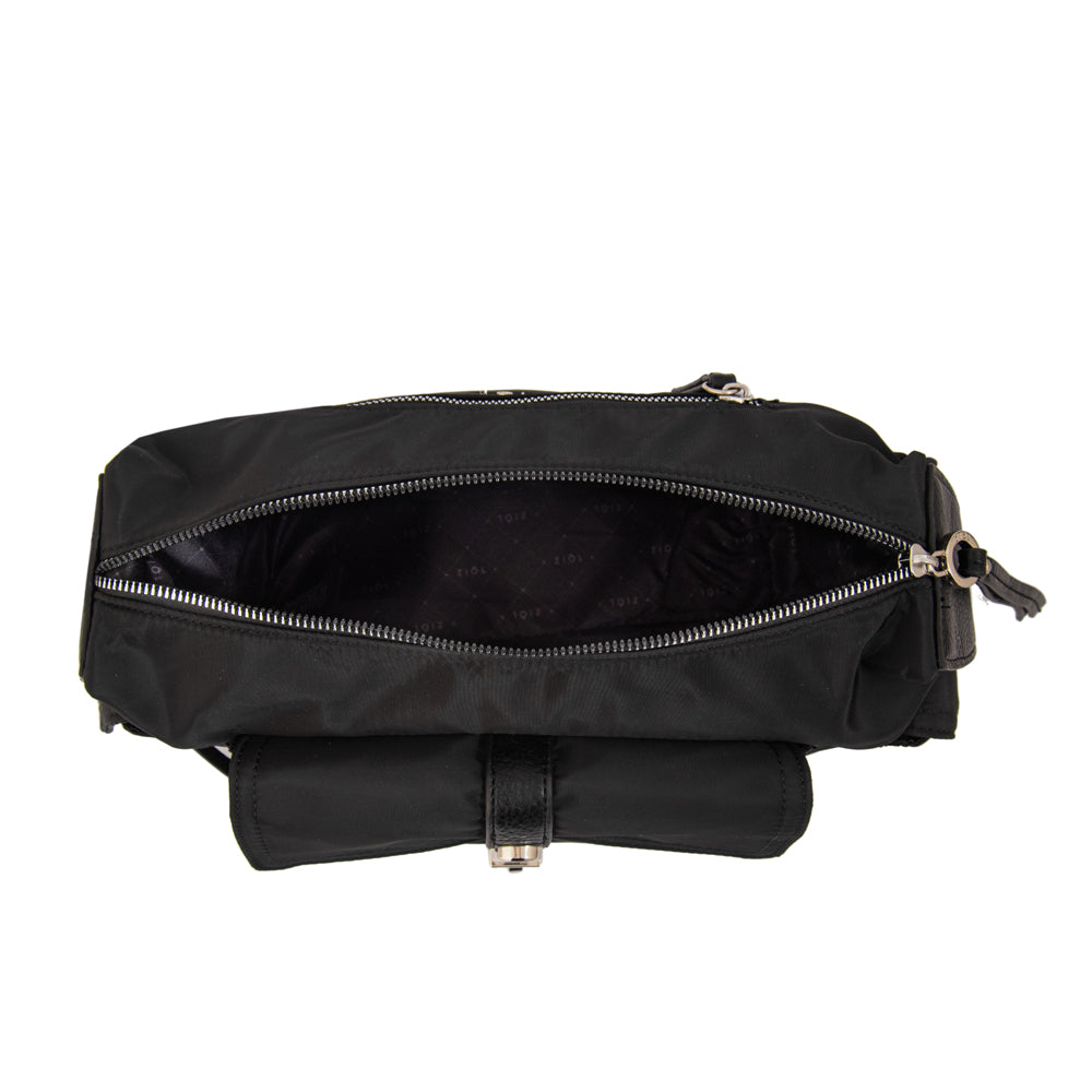 Crossbody Monserrat Nylon Negro