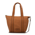 Cartera Dos Asas Nelly Camel