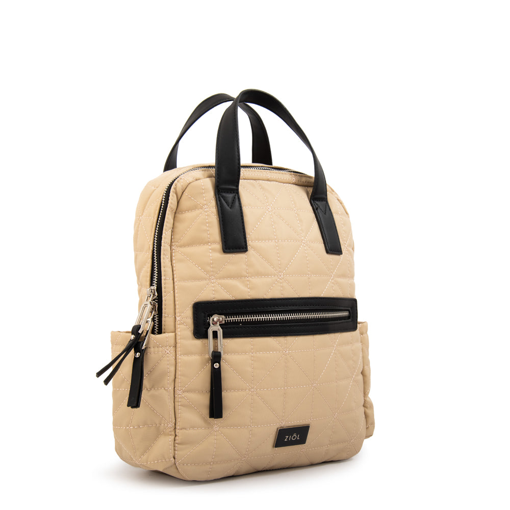 Mochila Saida Beige
