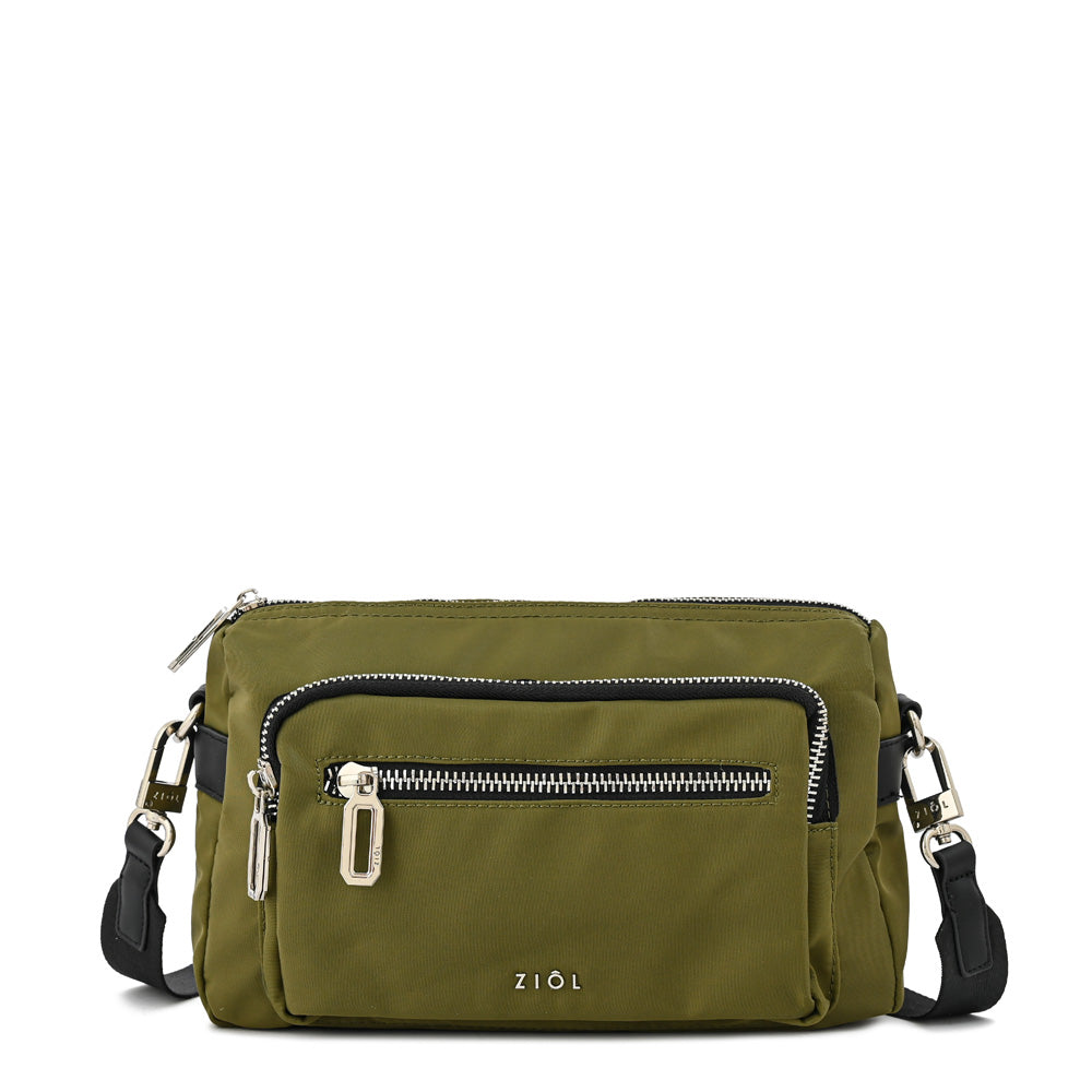 Crossbody Ruby Verde Oscuro