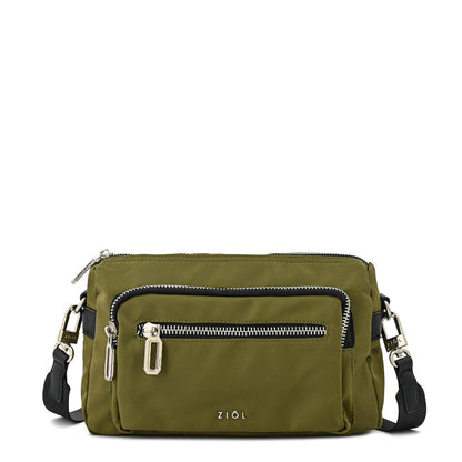 Crossbody Ruby Verde Oscuro