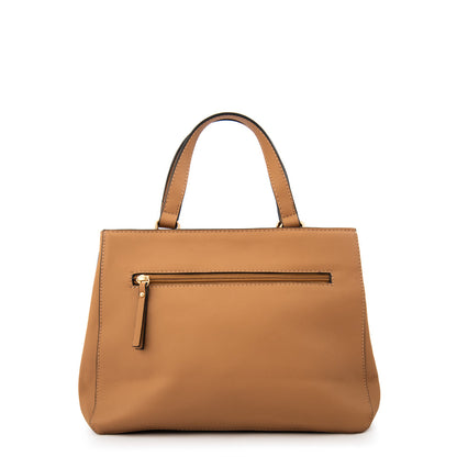 Cartera Dos Asas Sofy Camel