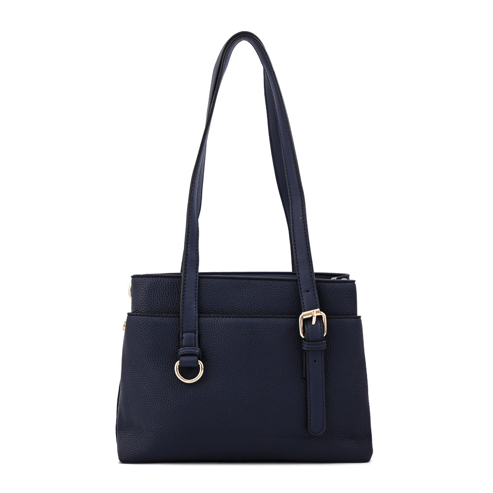 Crossbody Ludovica Azul Oscuro