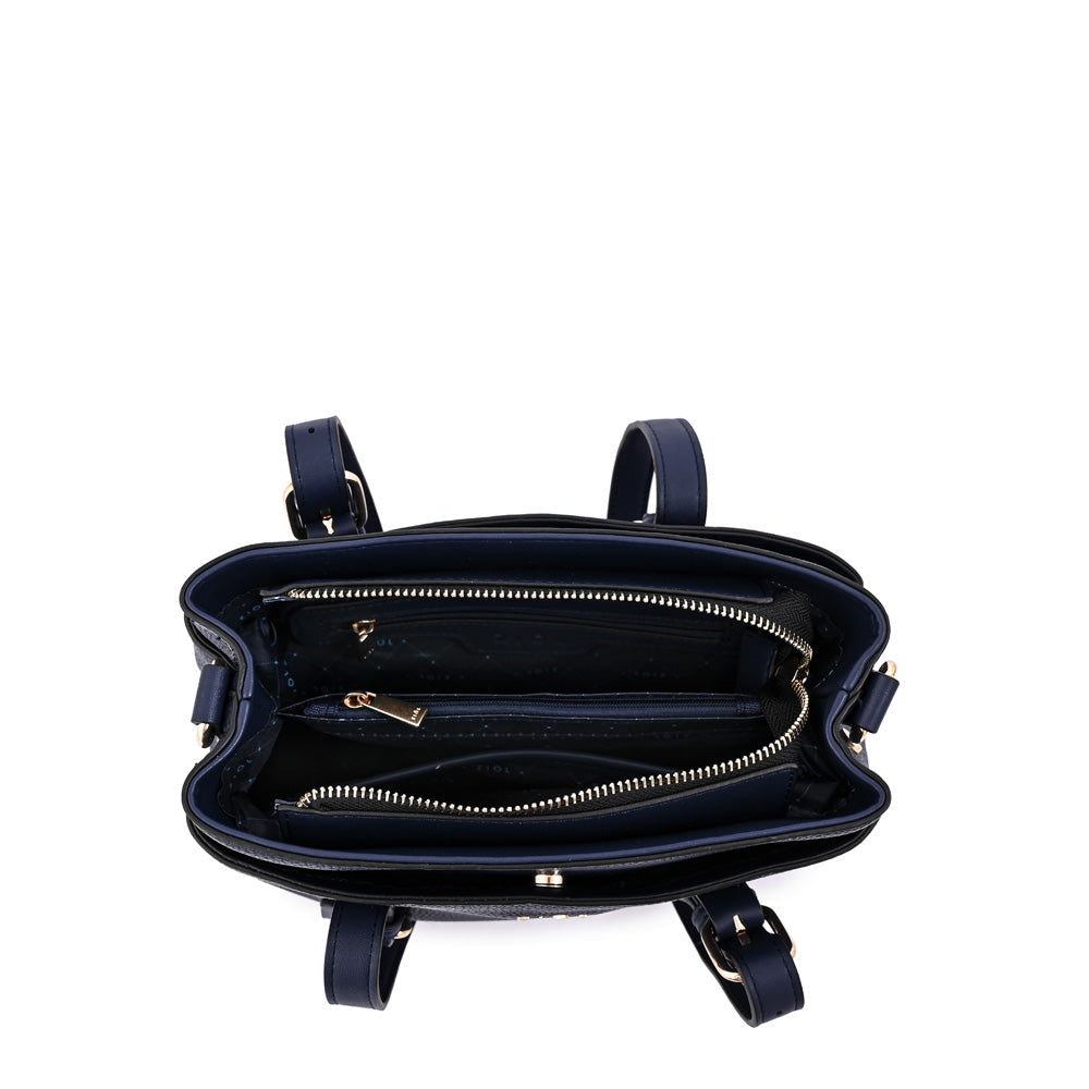 Crossbody Ludovica Azul Oscuro