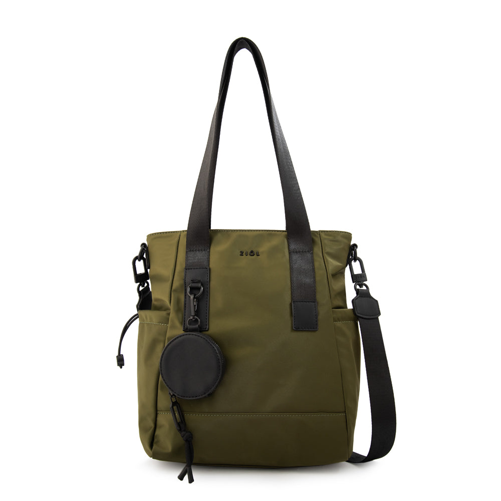 Cartera Dos Asas Kayla Verde Oscuro