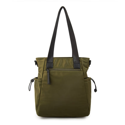 Cartera Dos Asas Kayla Verde Oscuro