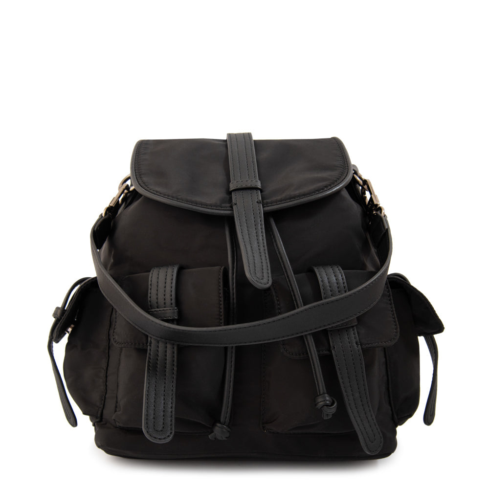 Mochila Ximena Nylon Negro