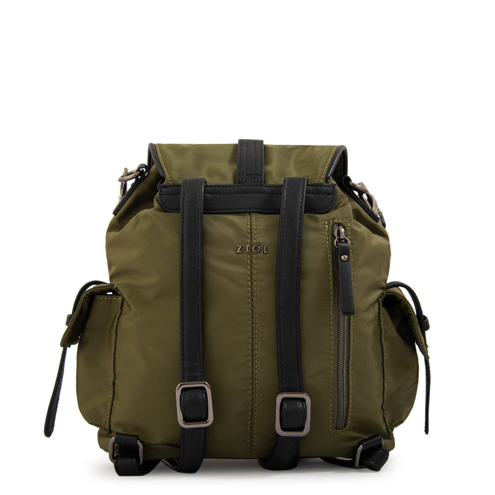 Mochila Ximena Verde Oliva