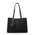 Cartera Dos Asas Florencia Nylon Negro