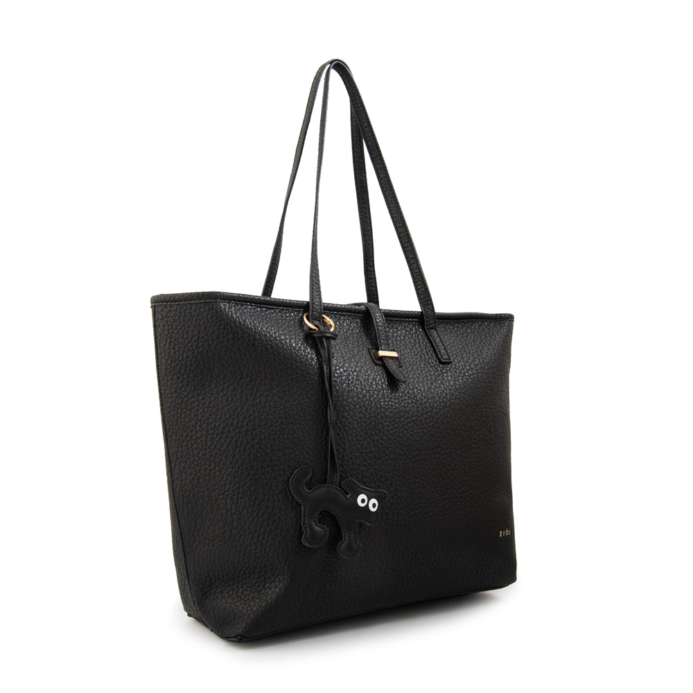 Cartera Dos Asas Bianca Negro