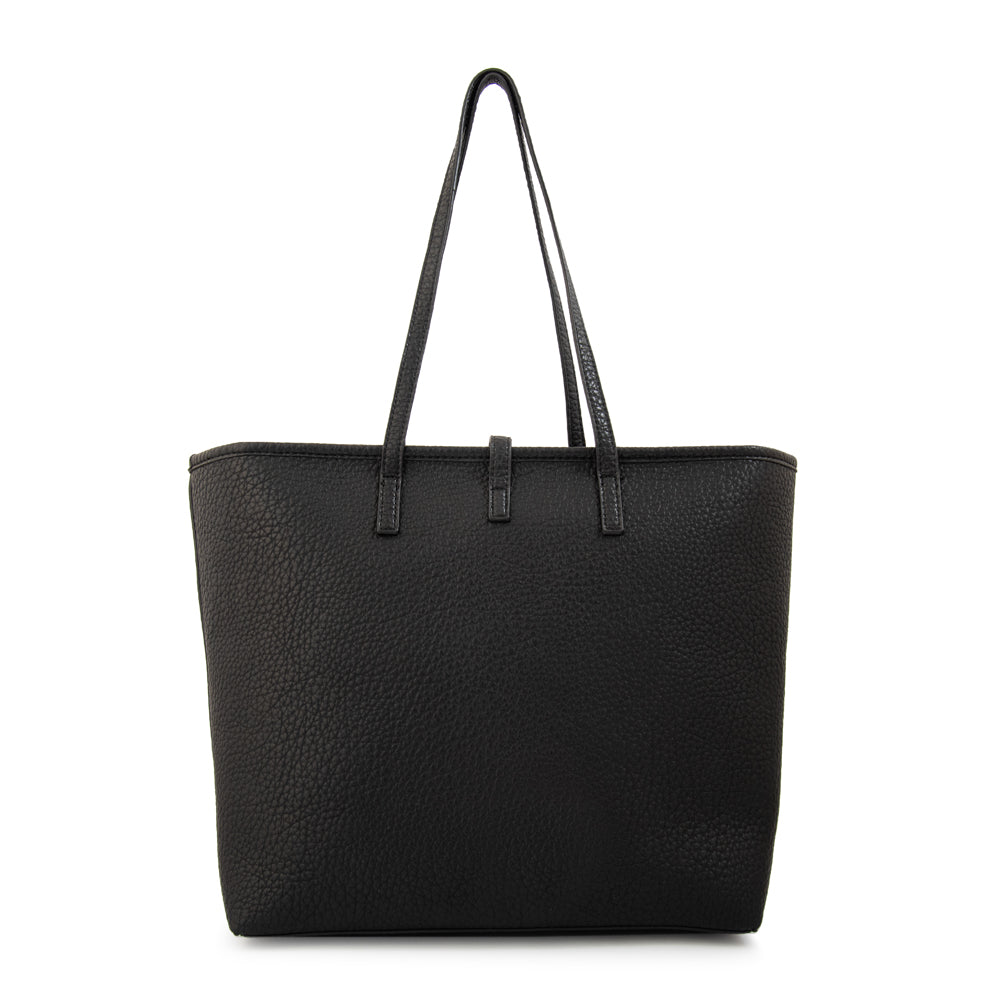 Cartera Dos Asas Bianca Negro