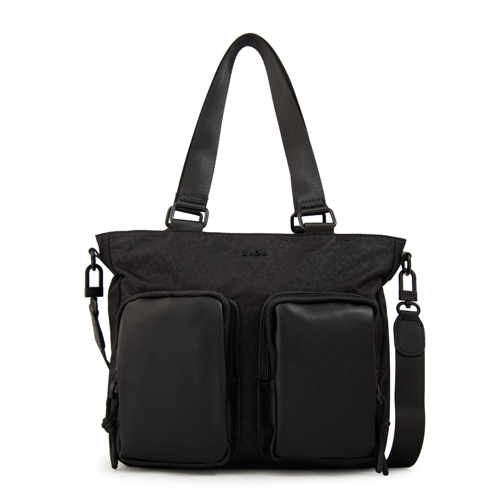Cartera Dos Asas Selina Negro