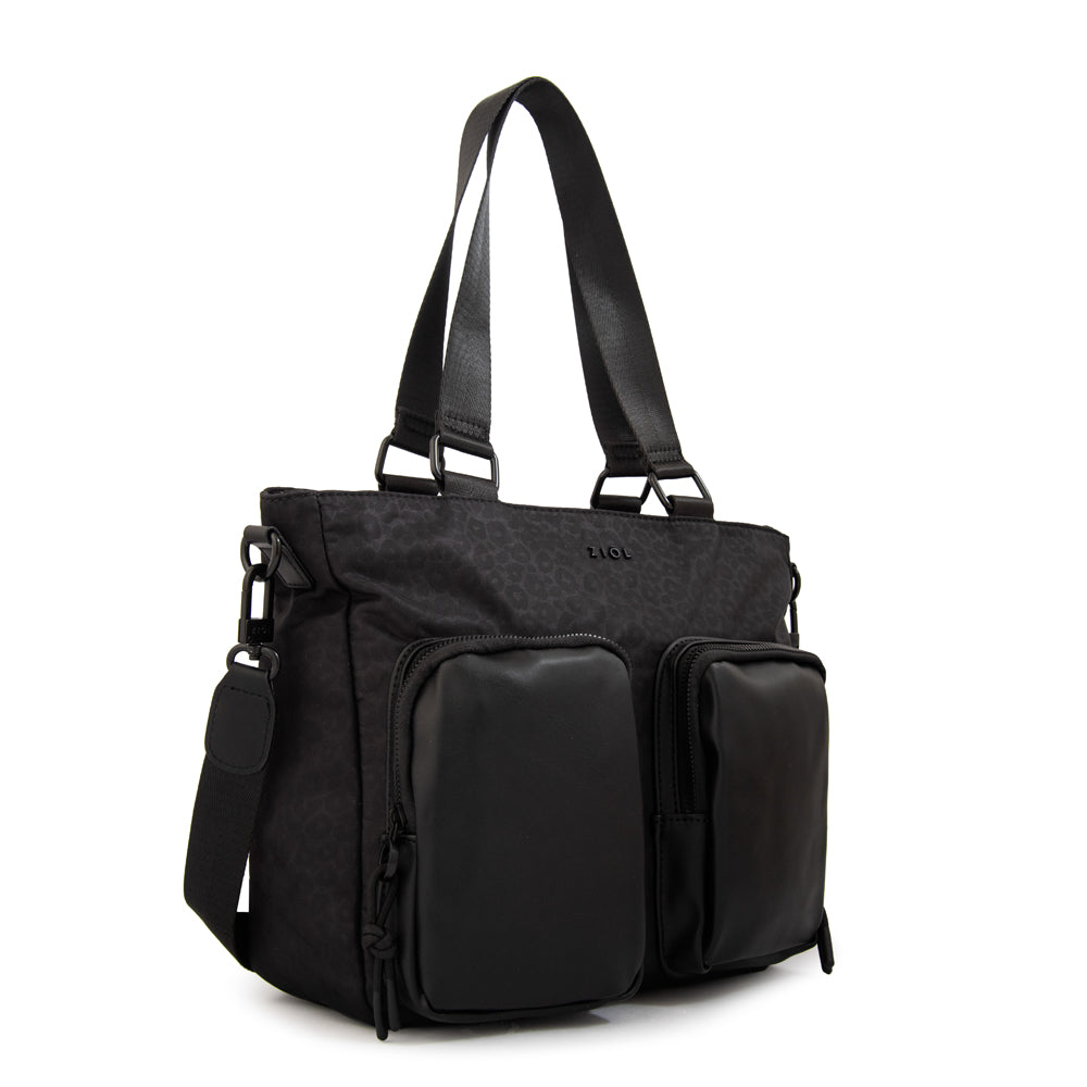 Cartera Dos Asas Selina Negro