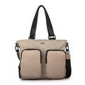 Cartera Dos Asas Selina Gris
