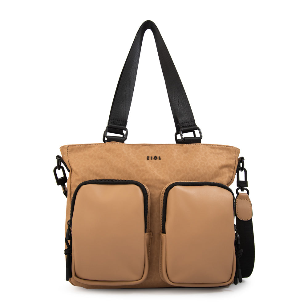 Cartera Dos Asas Selina Beige