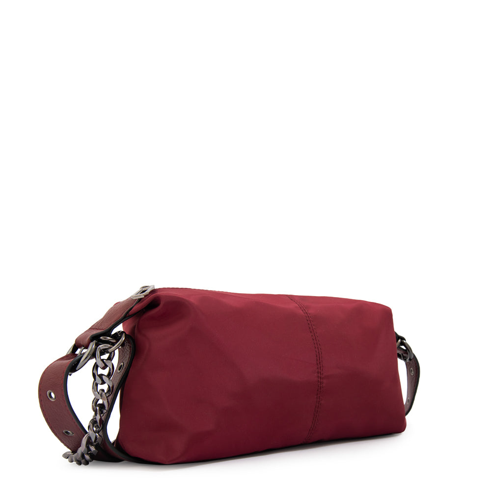 Crossbody Valeria Nylon Burdeo