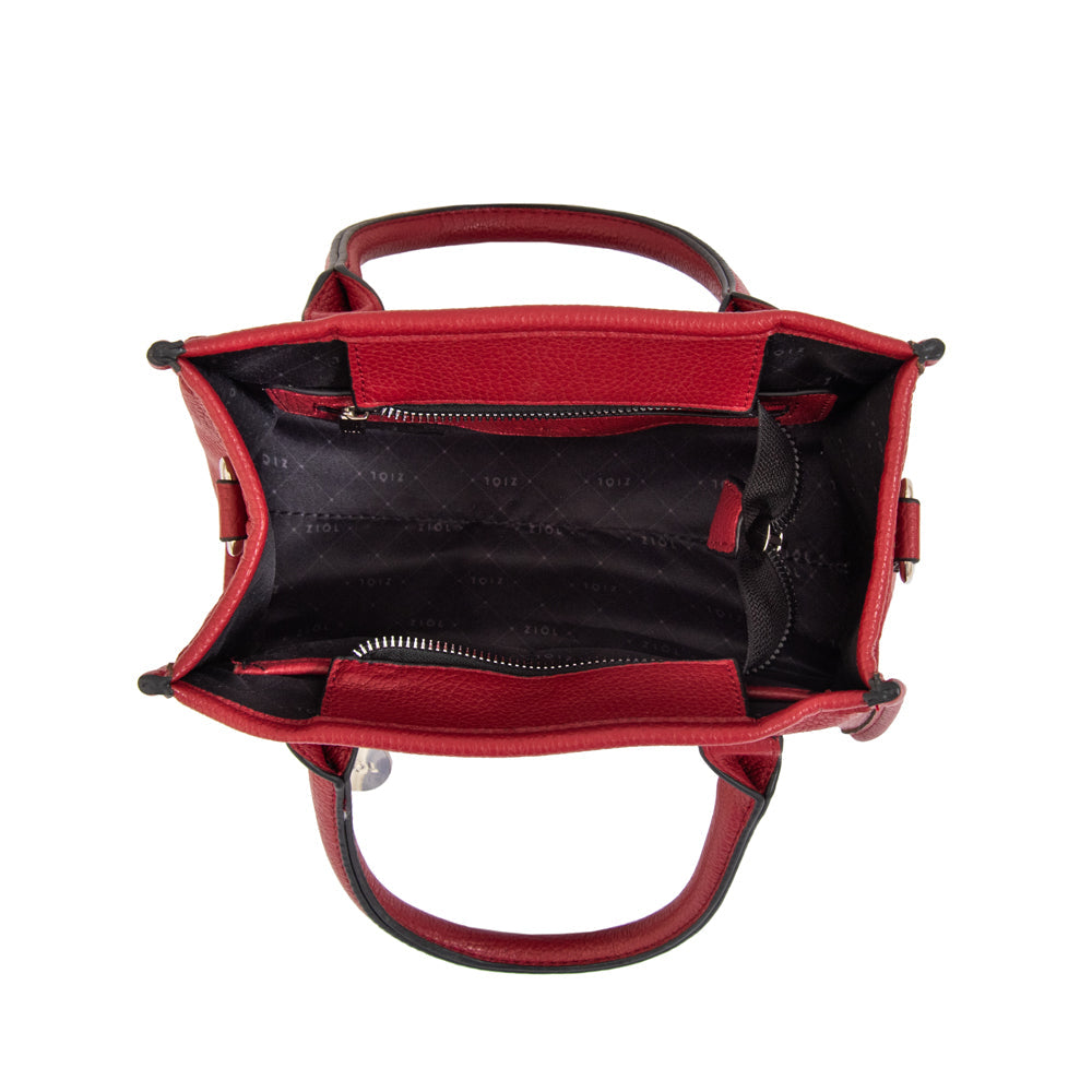 Crossbody Renatta Rojo Oscuro