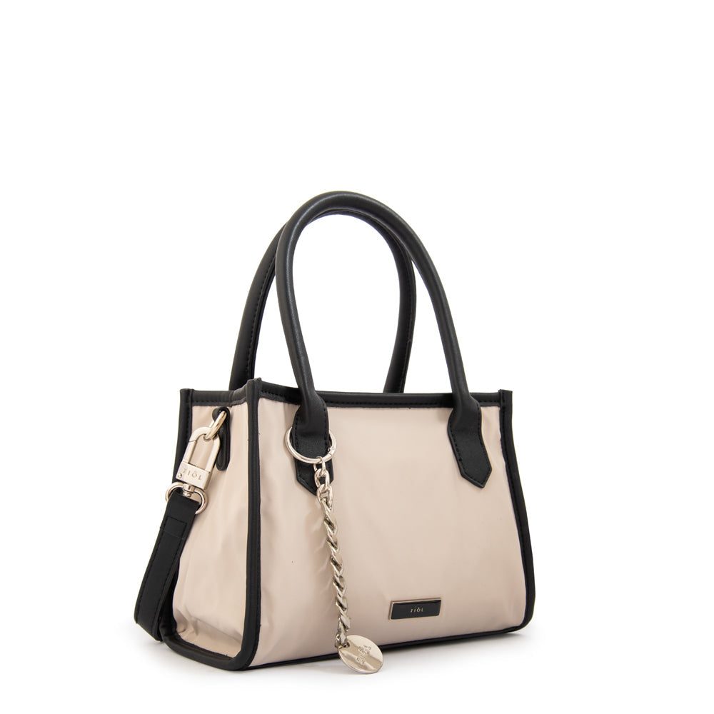 Crossbody Renatta Nylon Blanco Crudo