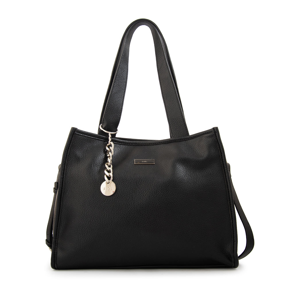 Cartera Dos Asas Renatta Negro