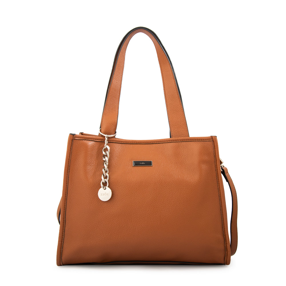 Cartera Dos Asas Renatta Café