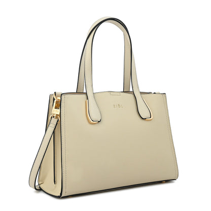 Cartera Dos Asas Felicia Blanco Crudo