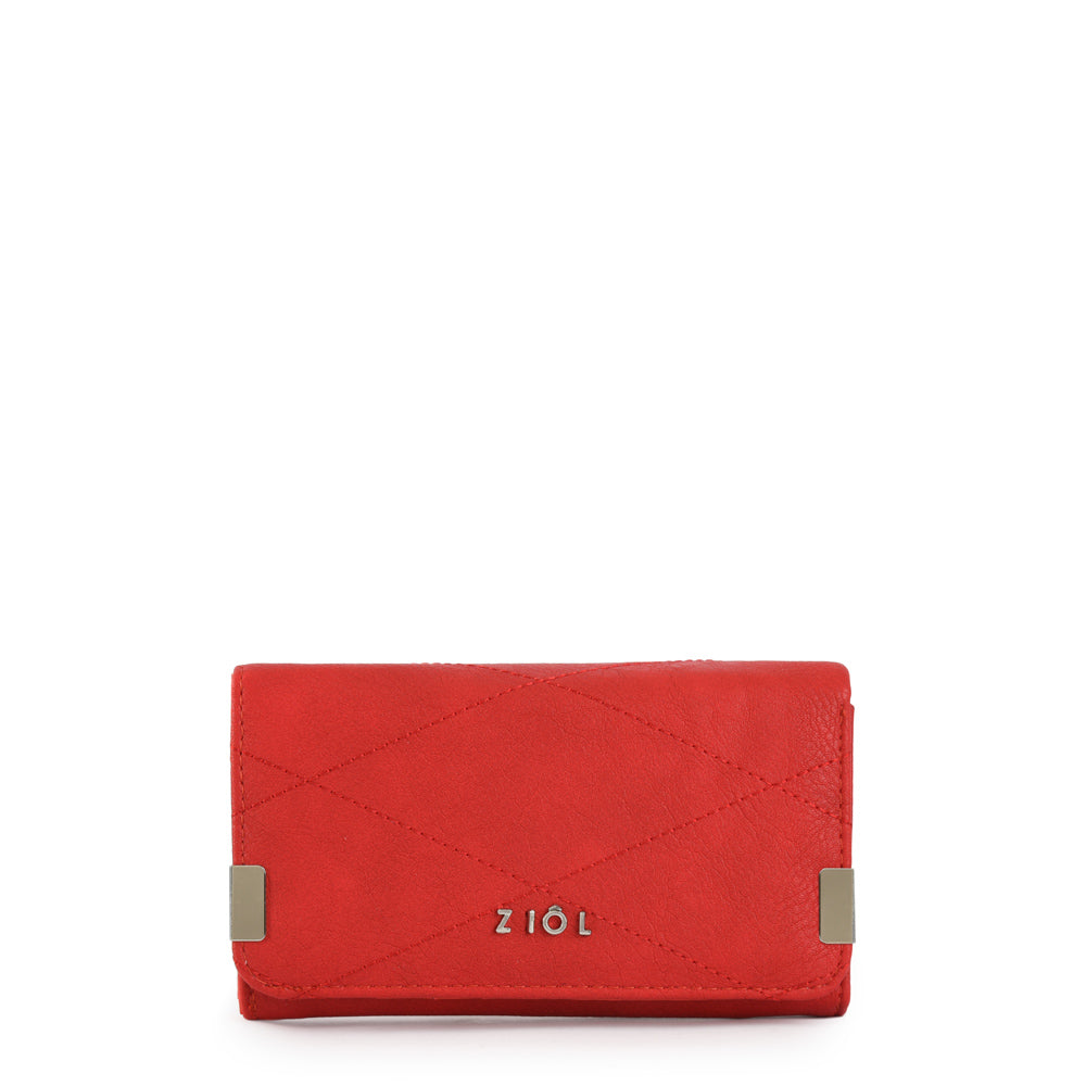 Billetera Acordeon Pinu Rojo