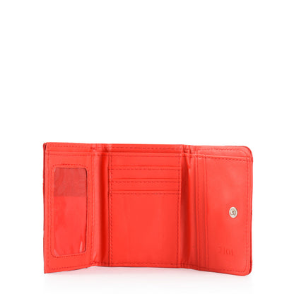 Billetera Cierre Exterior Bouffi Rojo