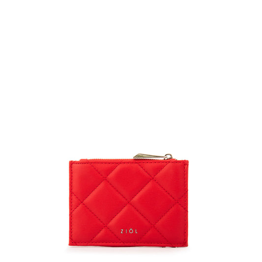 Tarjetero Bouffi Rojo